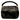 Miu Miu Vitello Shine Patch Black Leather Satchel Bag