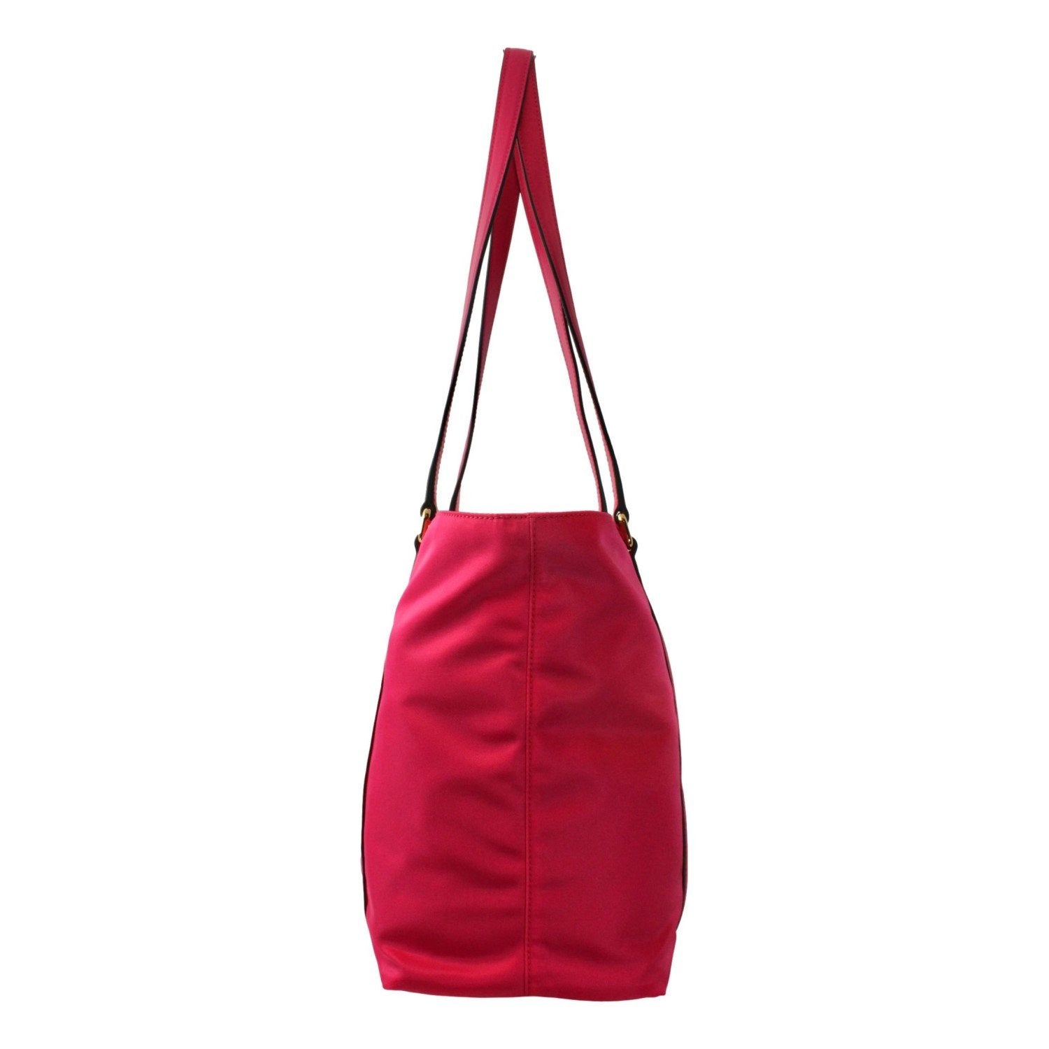 Prada Fuchsia Pink Tessuto Nylon Shopping Tote Bag