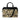 Saint Laurent 12 Hour Calfskin Leather Pony Hair Duffle Bag