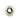 Saint Laurent Oval Brass Metal Circular Ring Silver/Gold Size 6