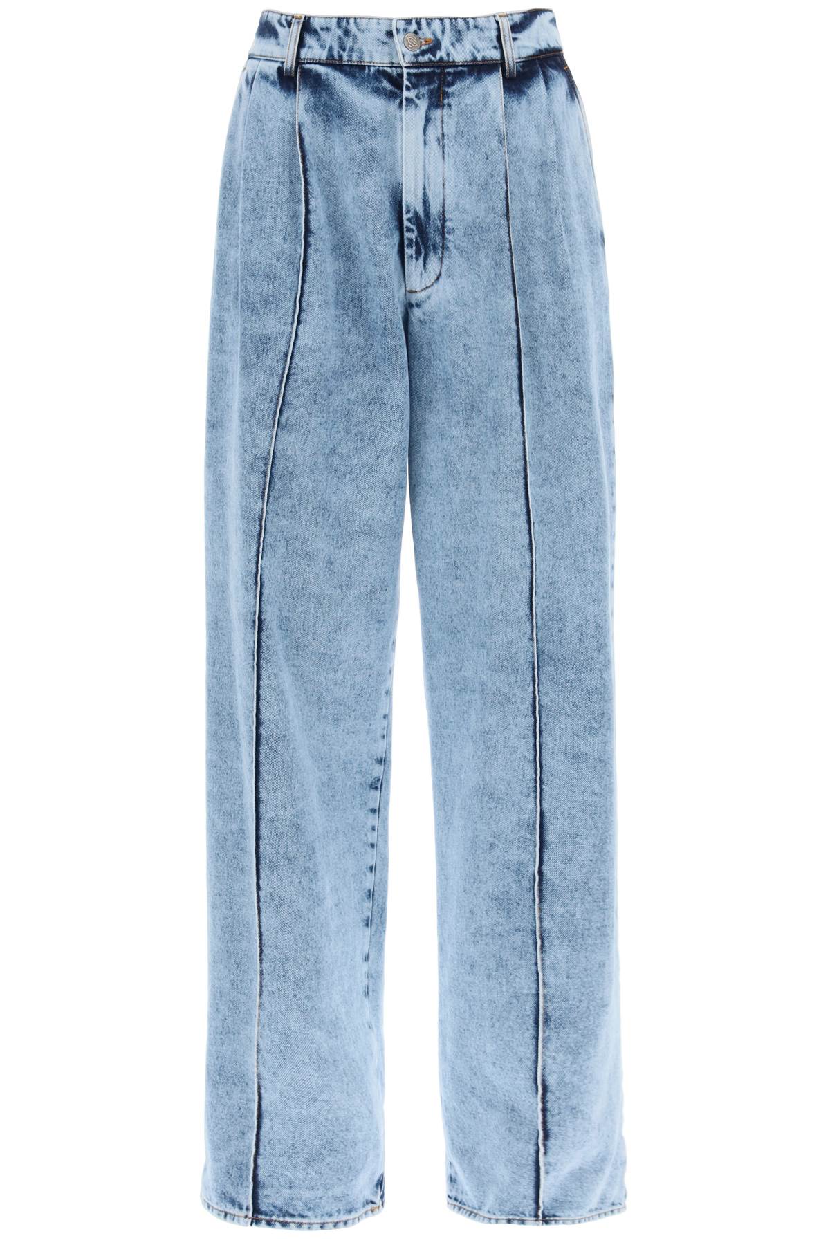 Giuseppe di morabito jeans in marbled denim