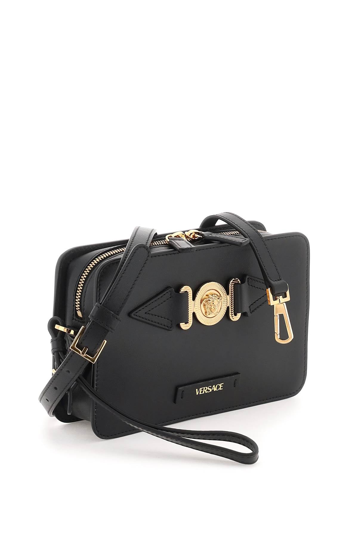 Versace medusa biggie messenger bag