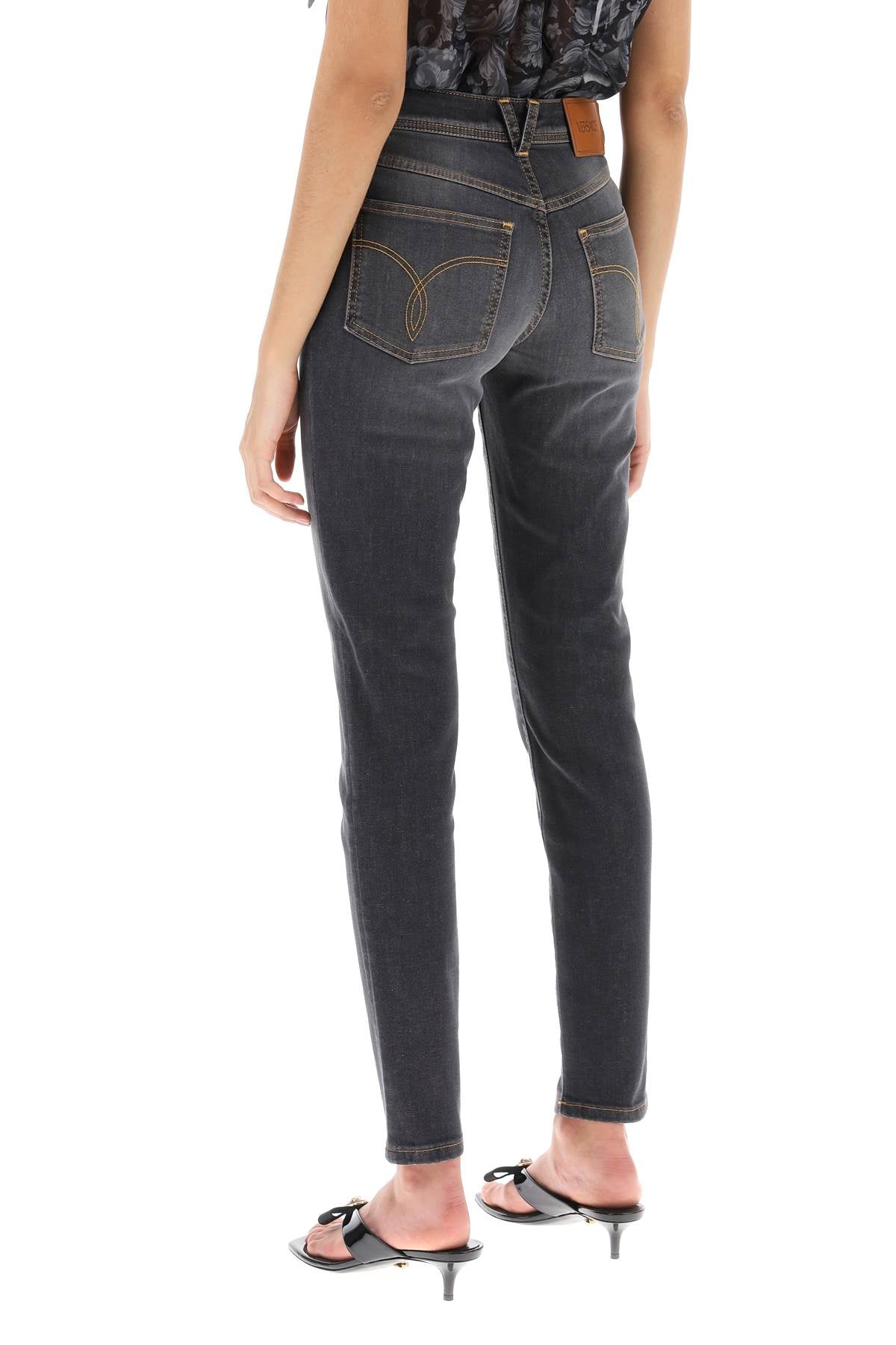 Versace medusa '95 skinny jeans