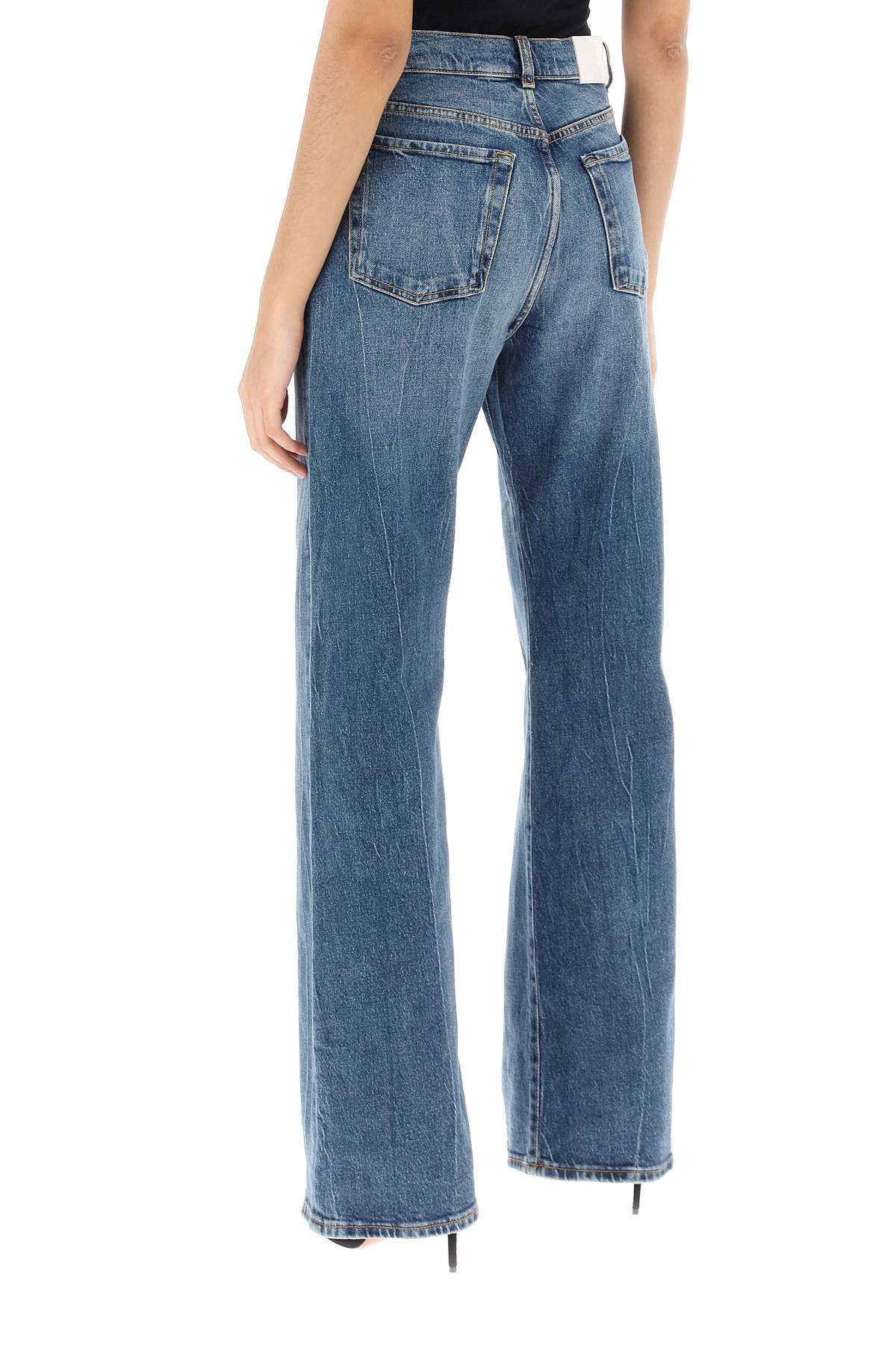 Pinko wanda loose jeans with wide leg