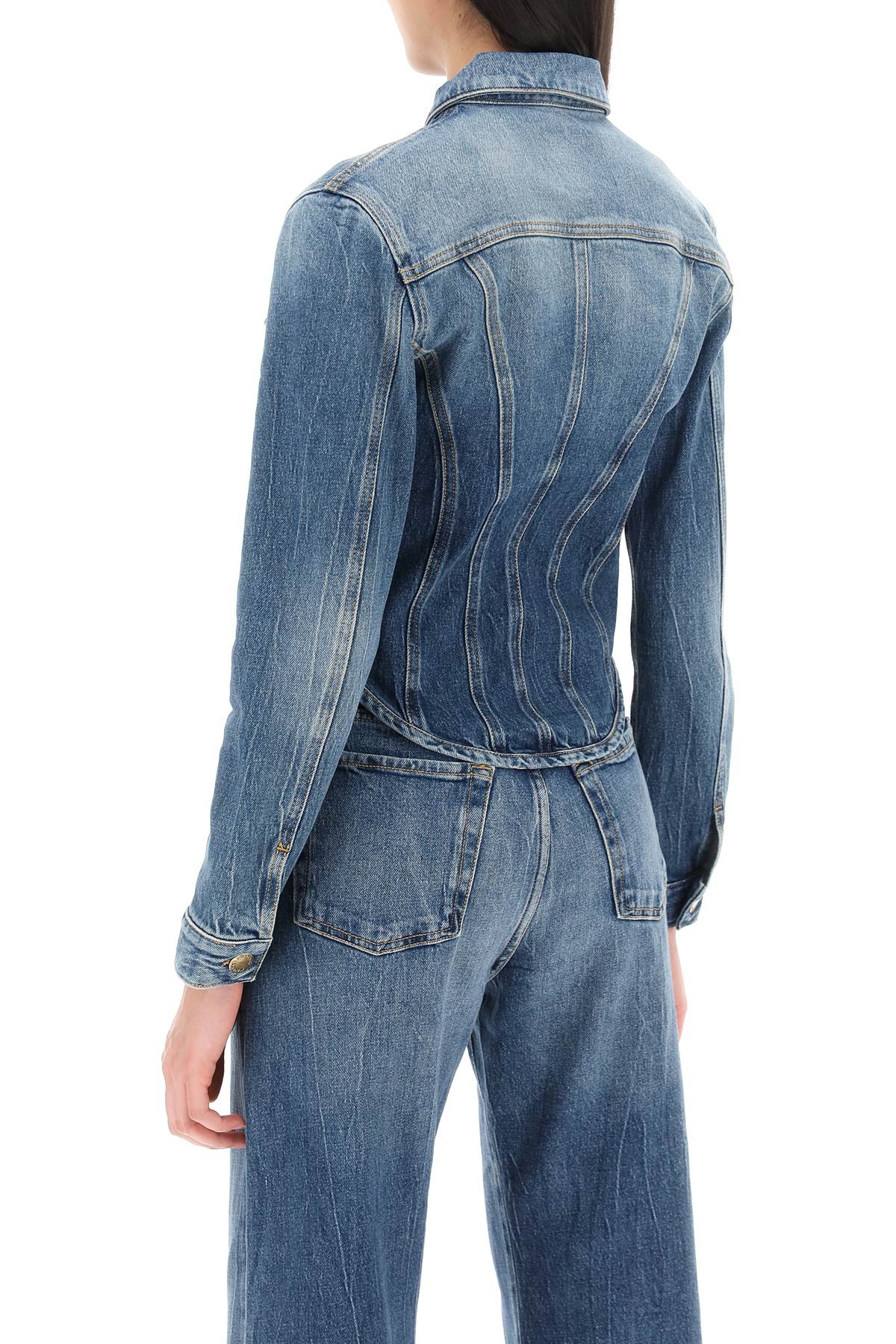 Pinko benaco shaped denim jacket