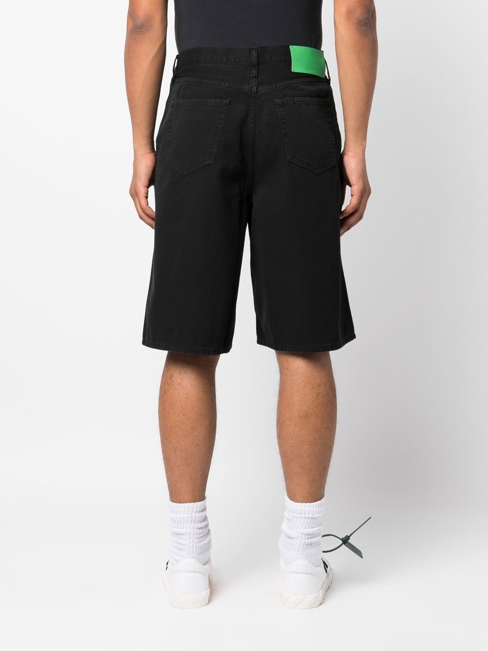 Off White Shorts Black