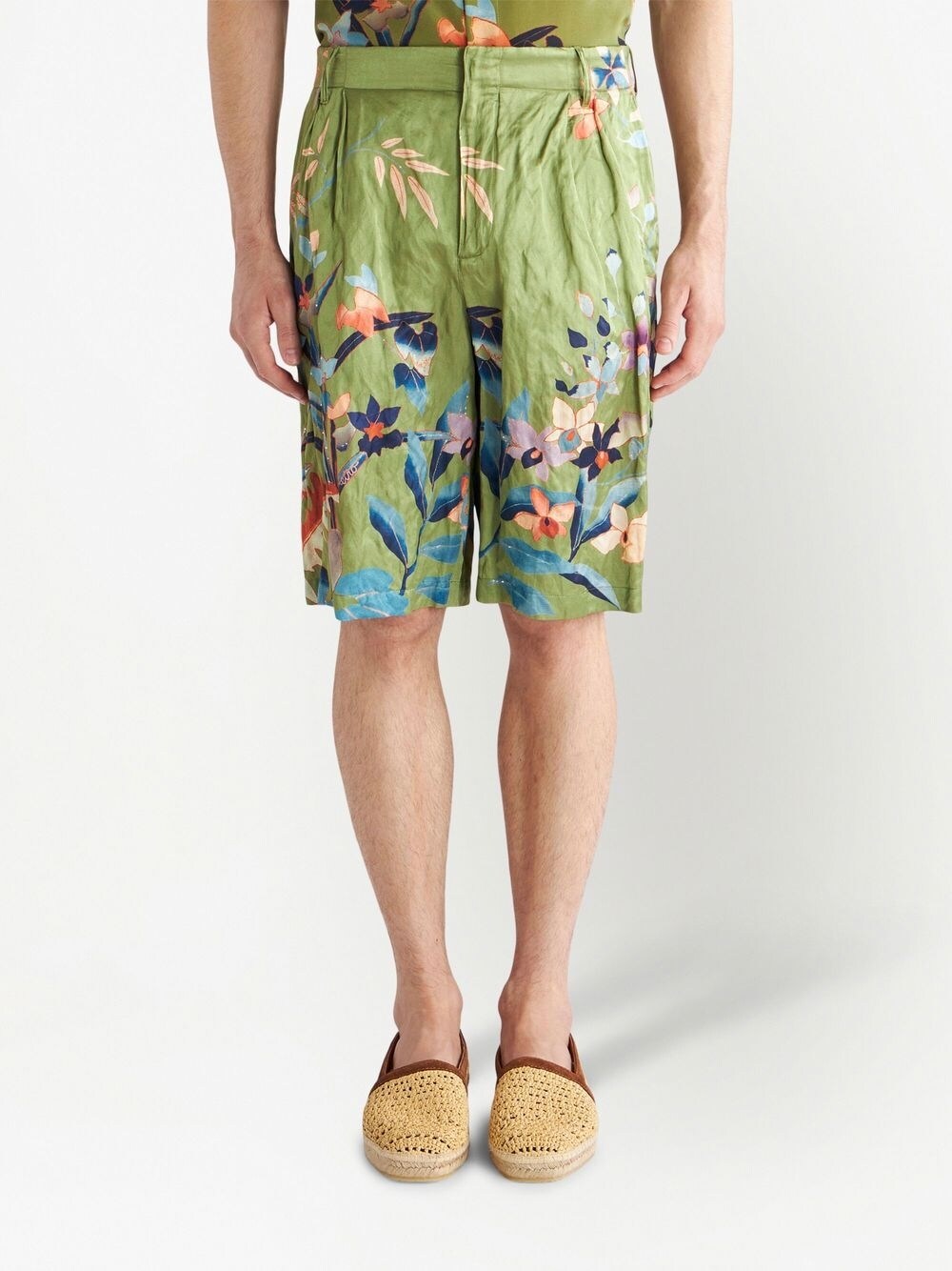 Etro Shorts Green