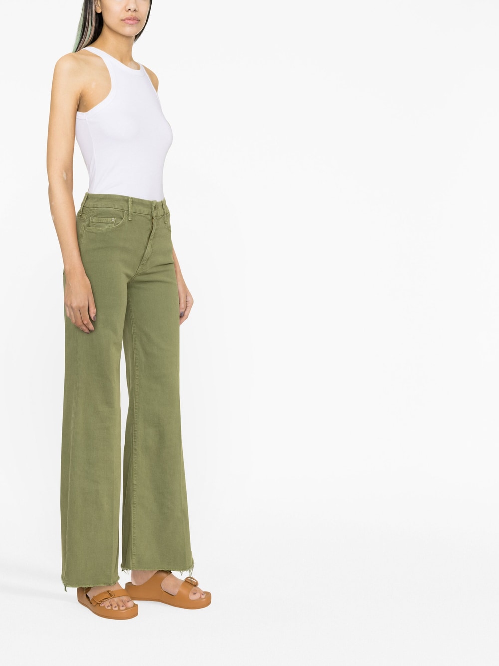 Mother Jeans Green