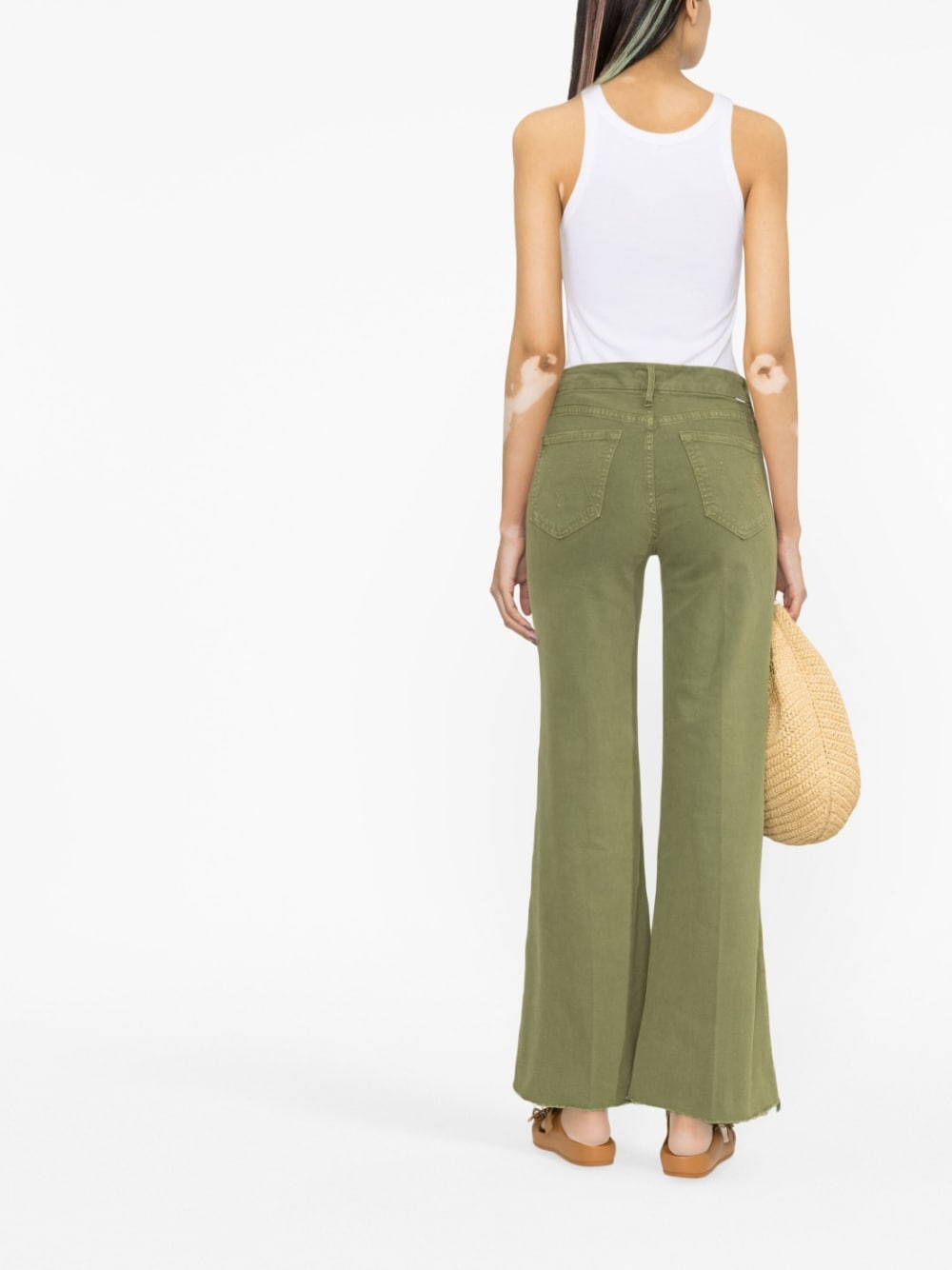 Mother Jeans Green