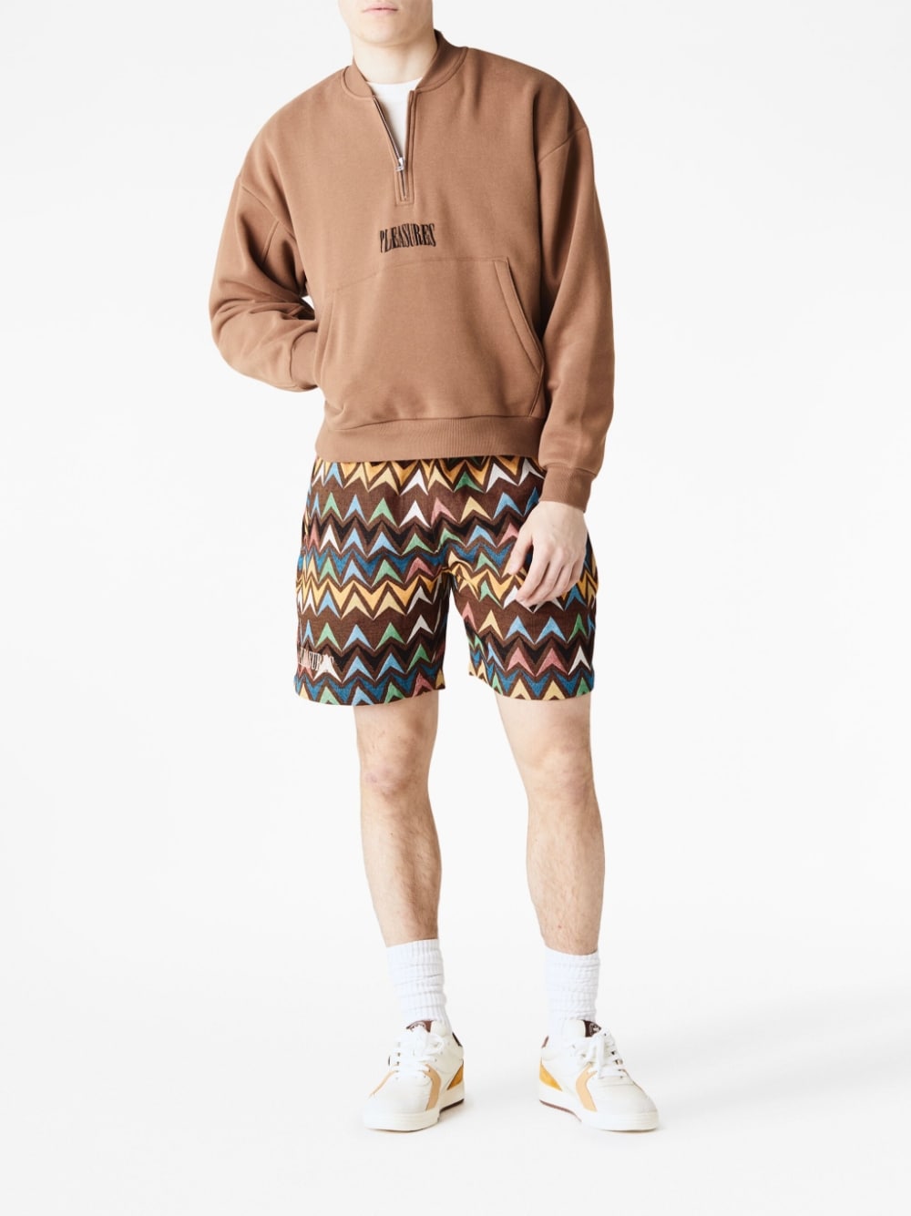 Pleasures Shorts Brown