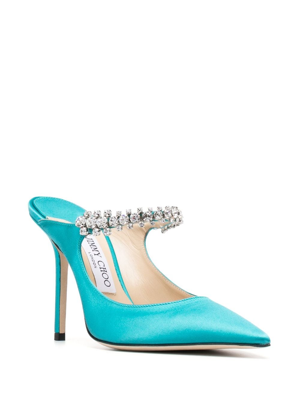 Jimmy Choo With Heel Clear Blue