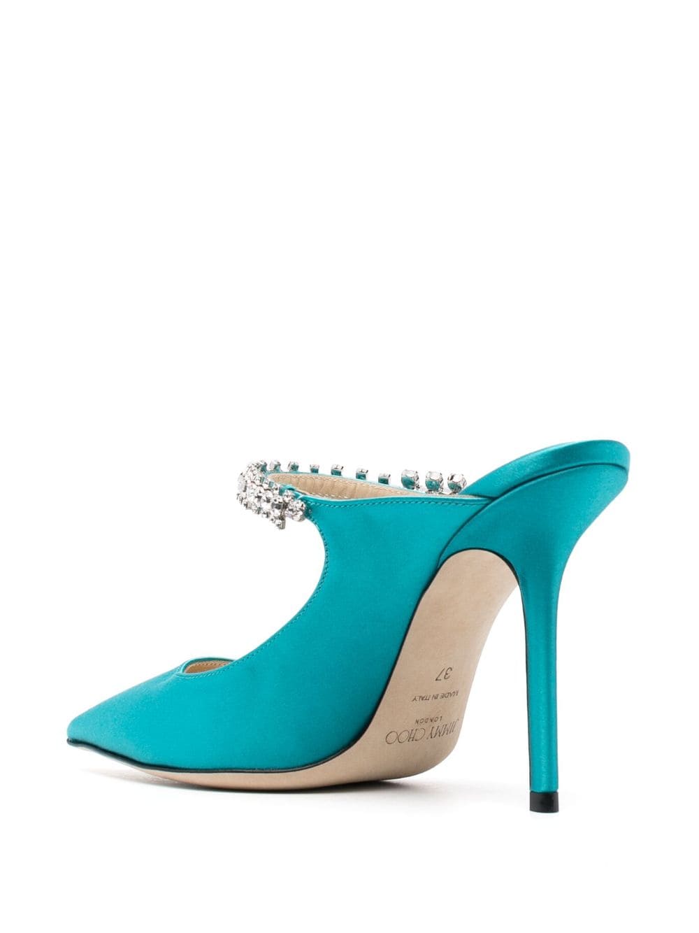 Jimmy Choo With Heel Clear Blue