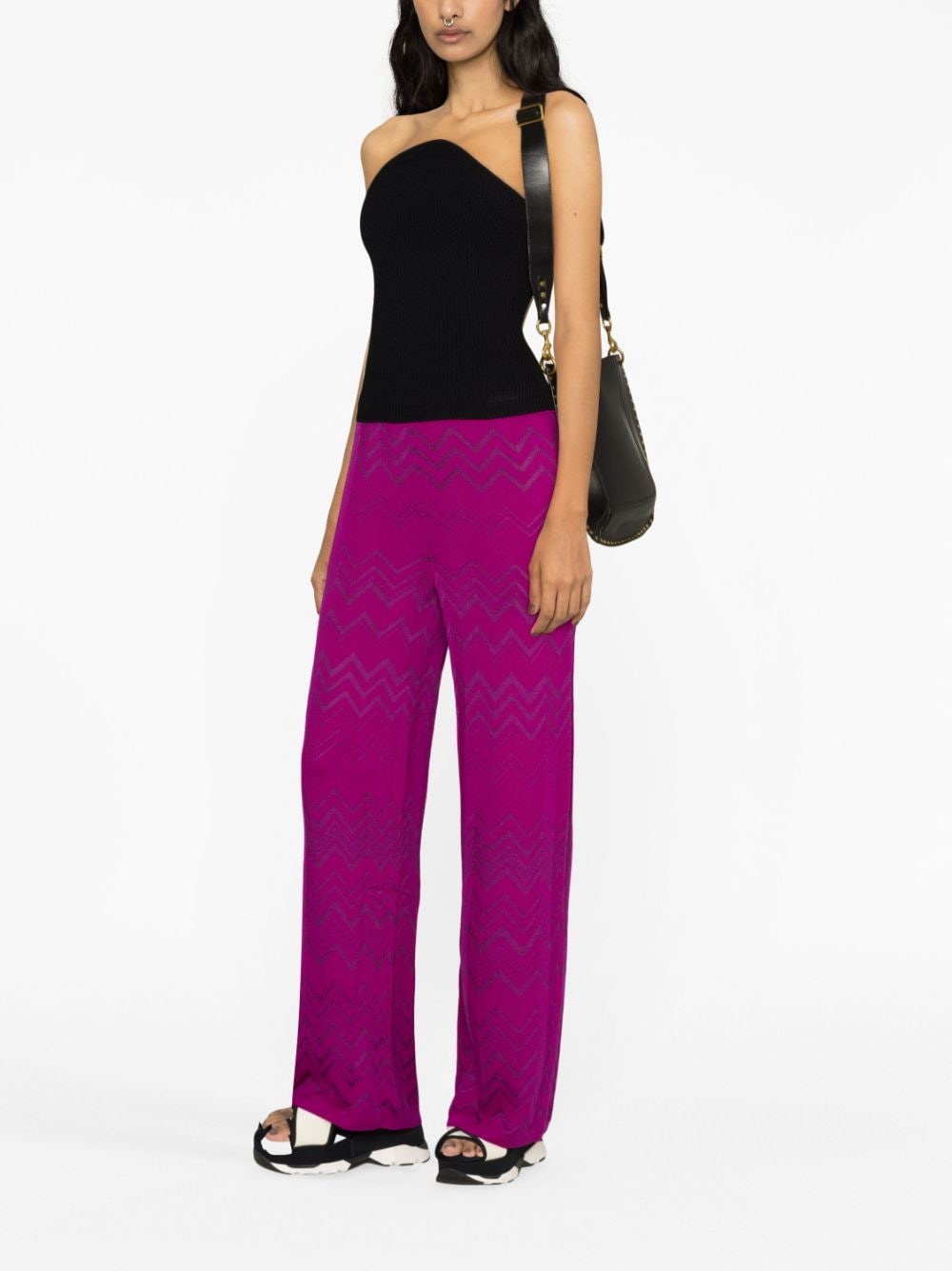 Missoni Trousers Purple