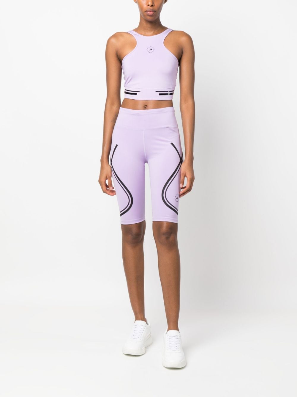 Adidas By Stella McCartney Trousers Lilac