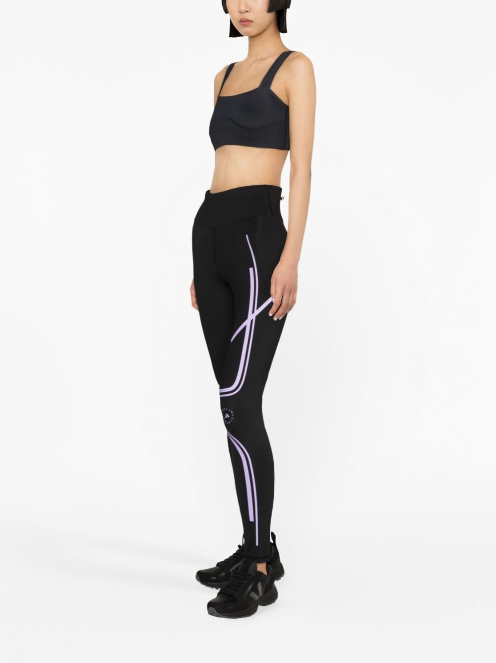 Adidas By Stella McCartney Trousers Black