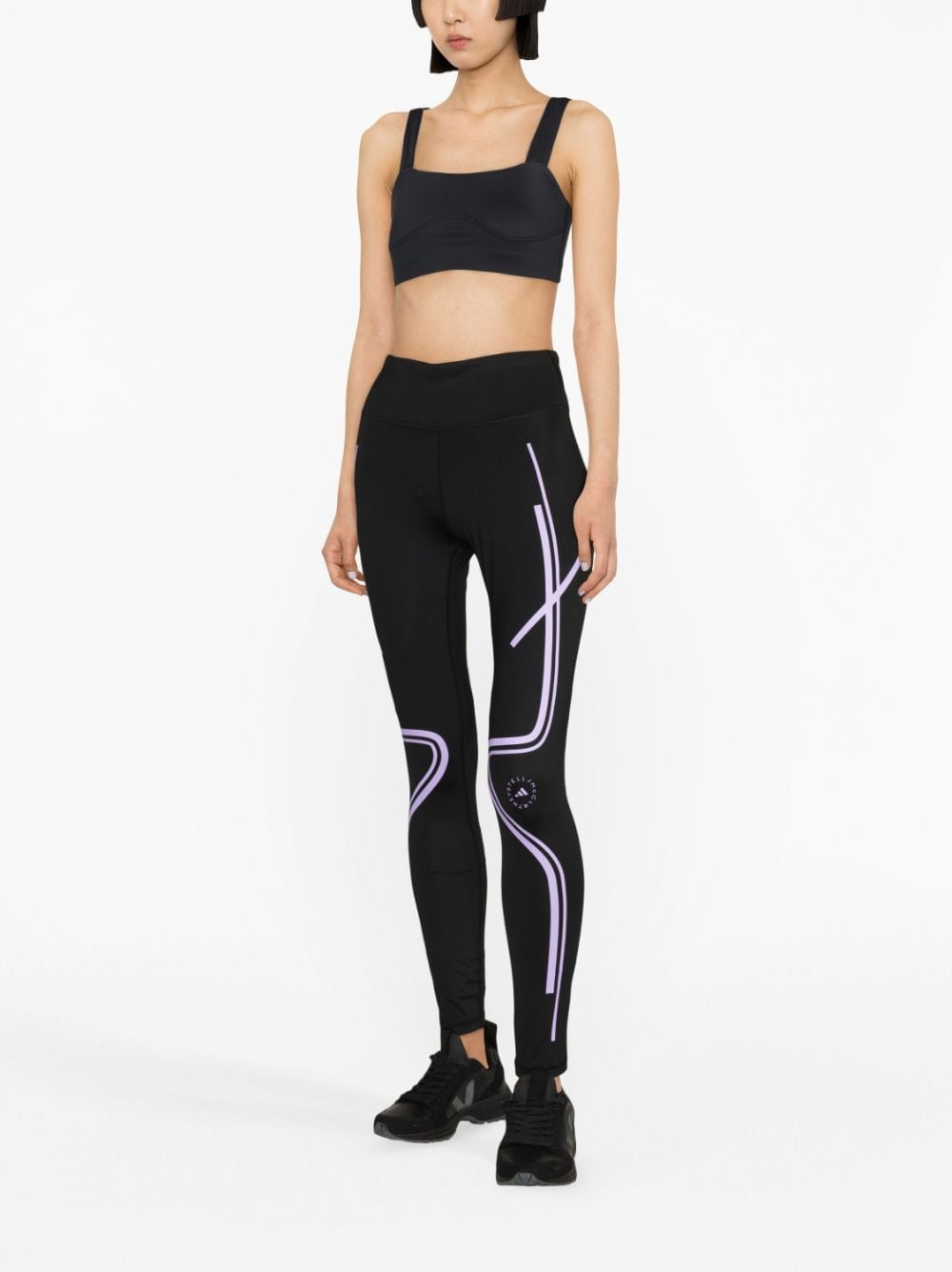 Adidas By Stella McCartney Trousers Black