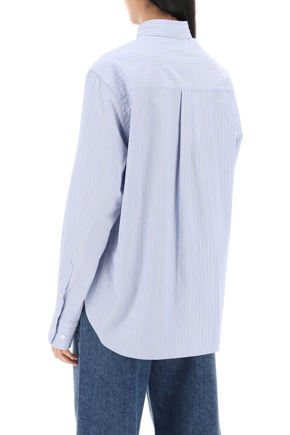 Saks potts william striped shirt