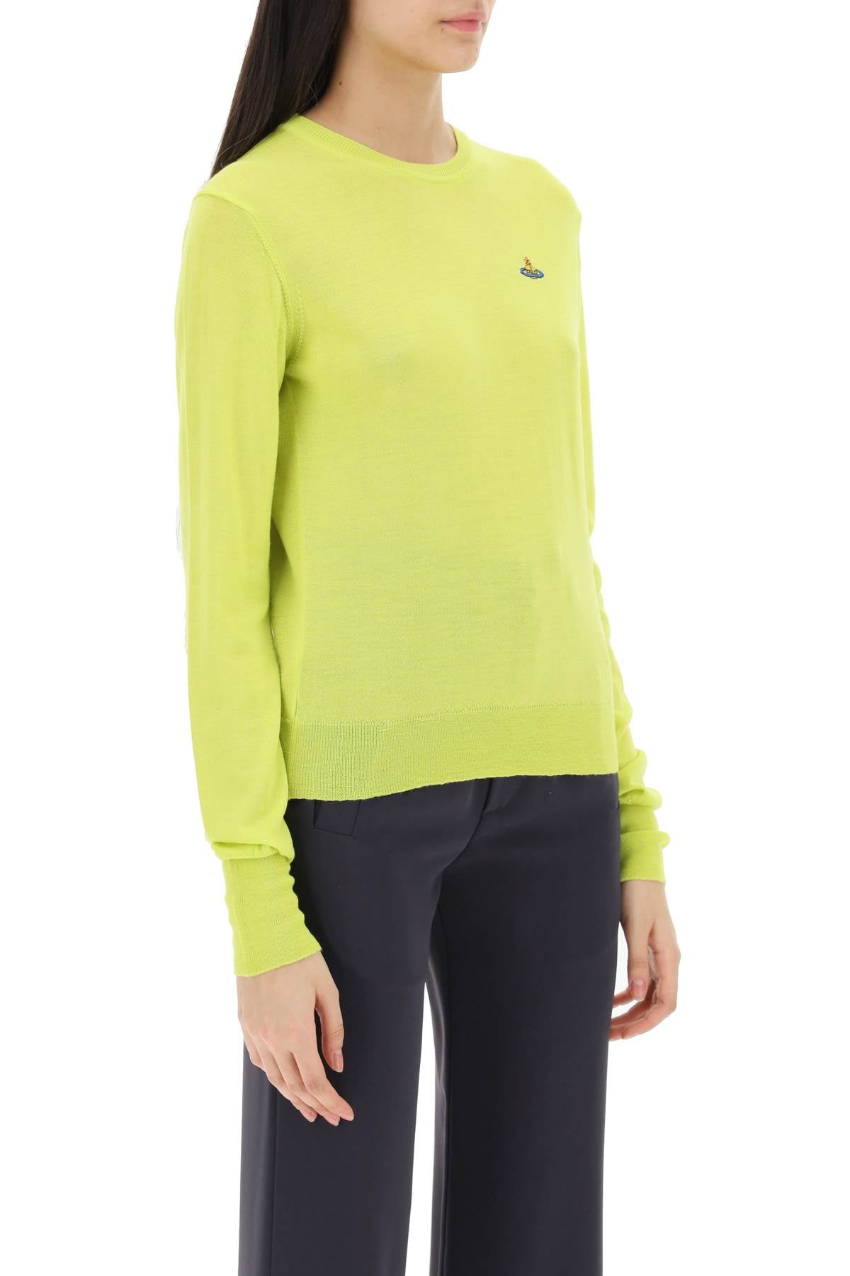 Vivienne westwood orb embroidery sweater