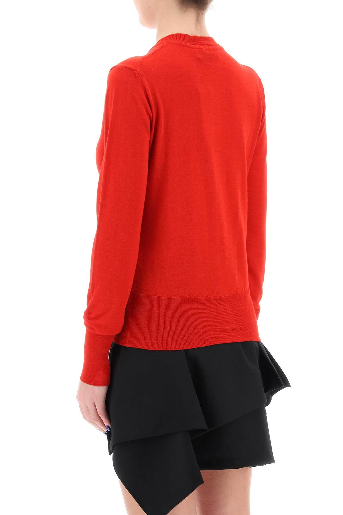 Vivienne westwood bea cardigan with embroidered logo
