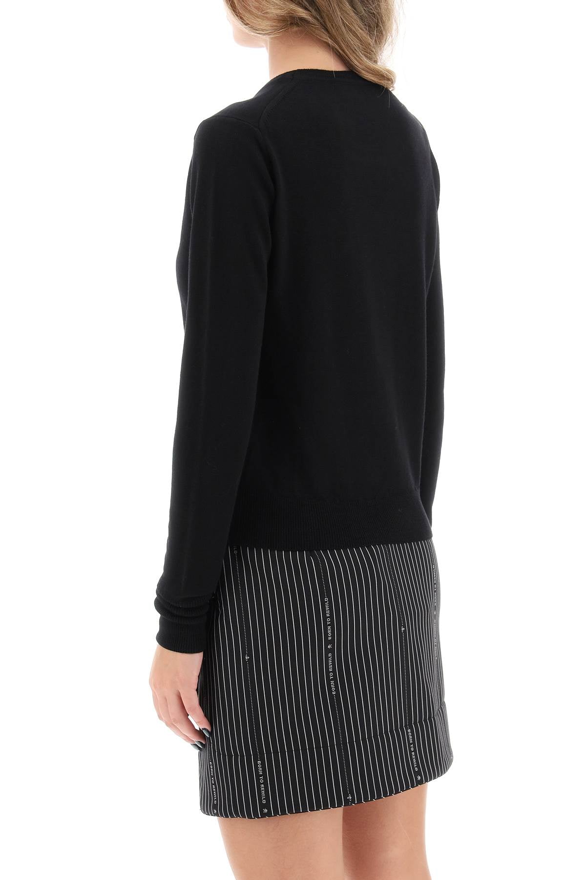 Vivienne westwood bea cardigan with logo embroidery