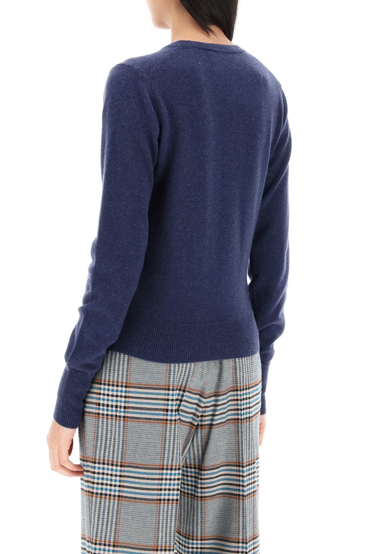 Vivienne westwood bea cardigan with logo embroidery