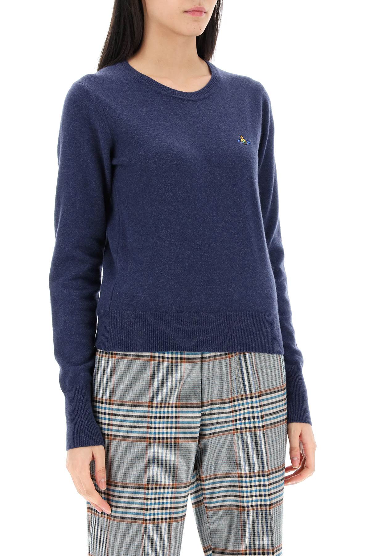Vivienne westwood bea cardigan with logo embroidery
