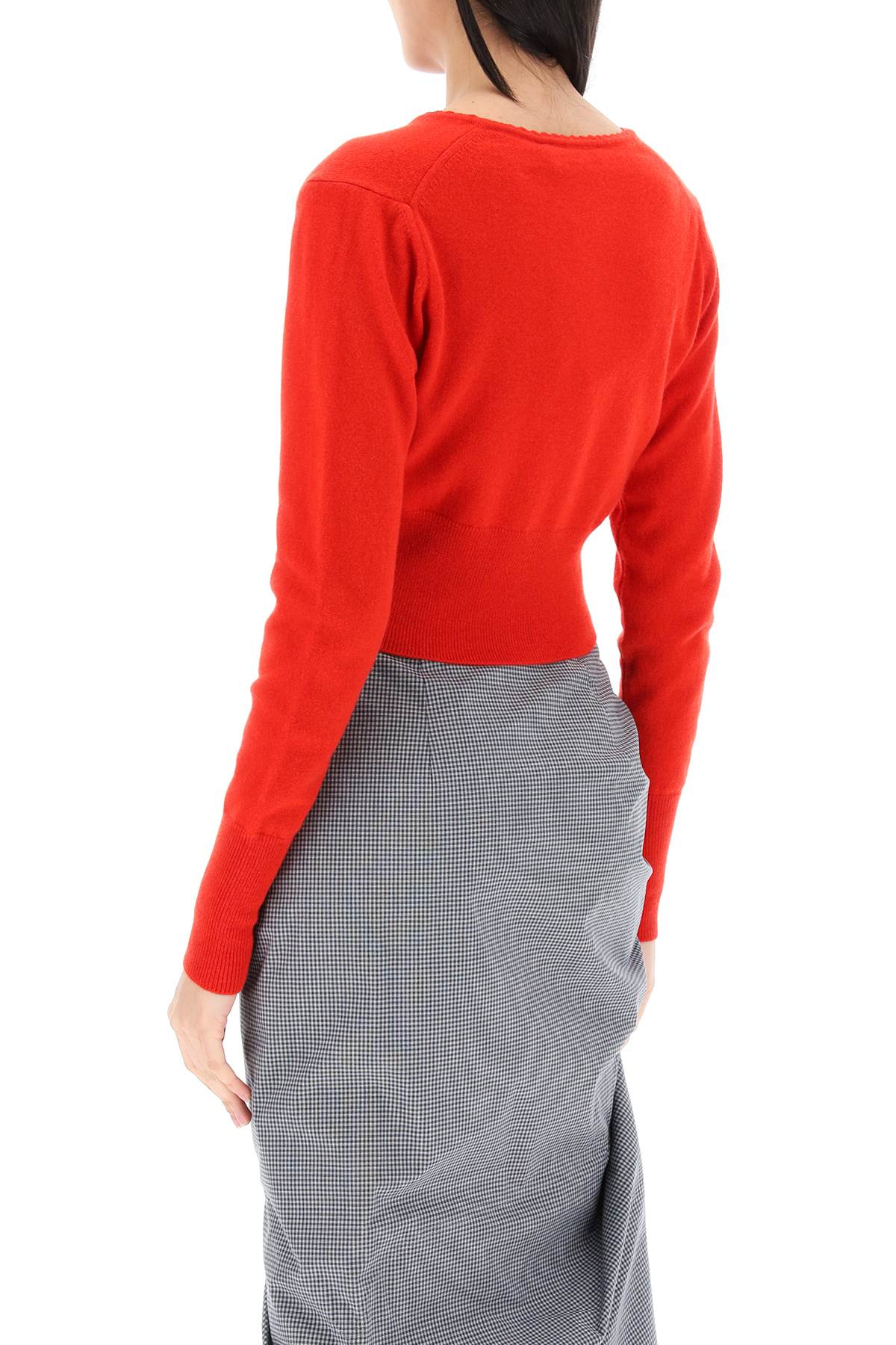 Vivienne westwood bea cropped cardigan