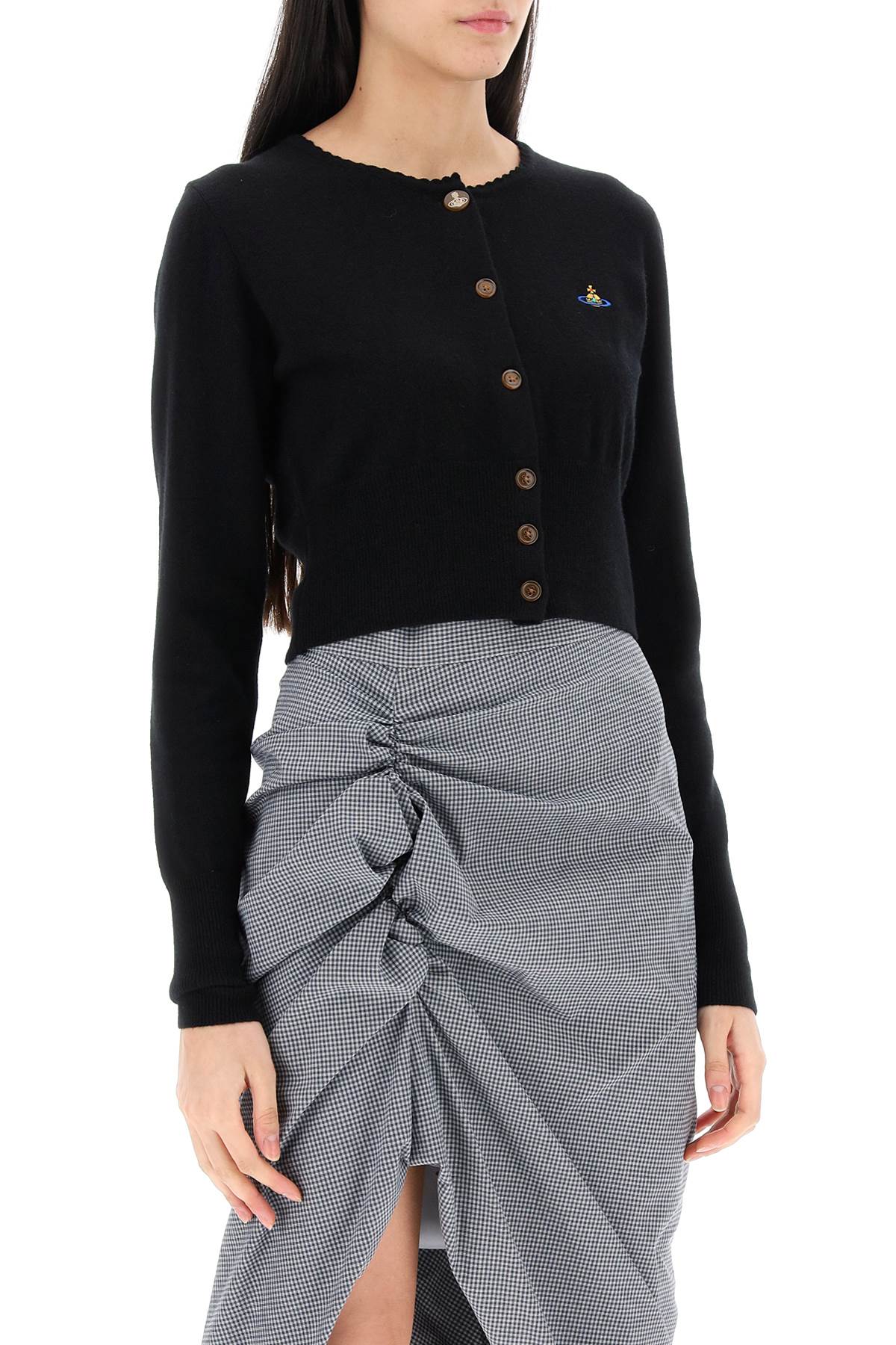 Vivienne westwood bea cropped cardigan