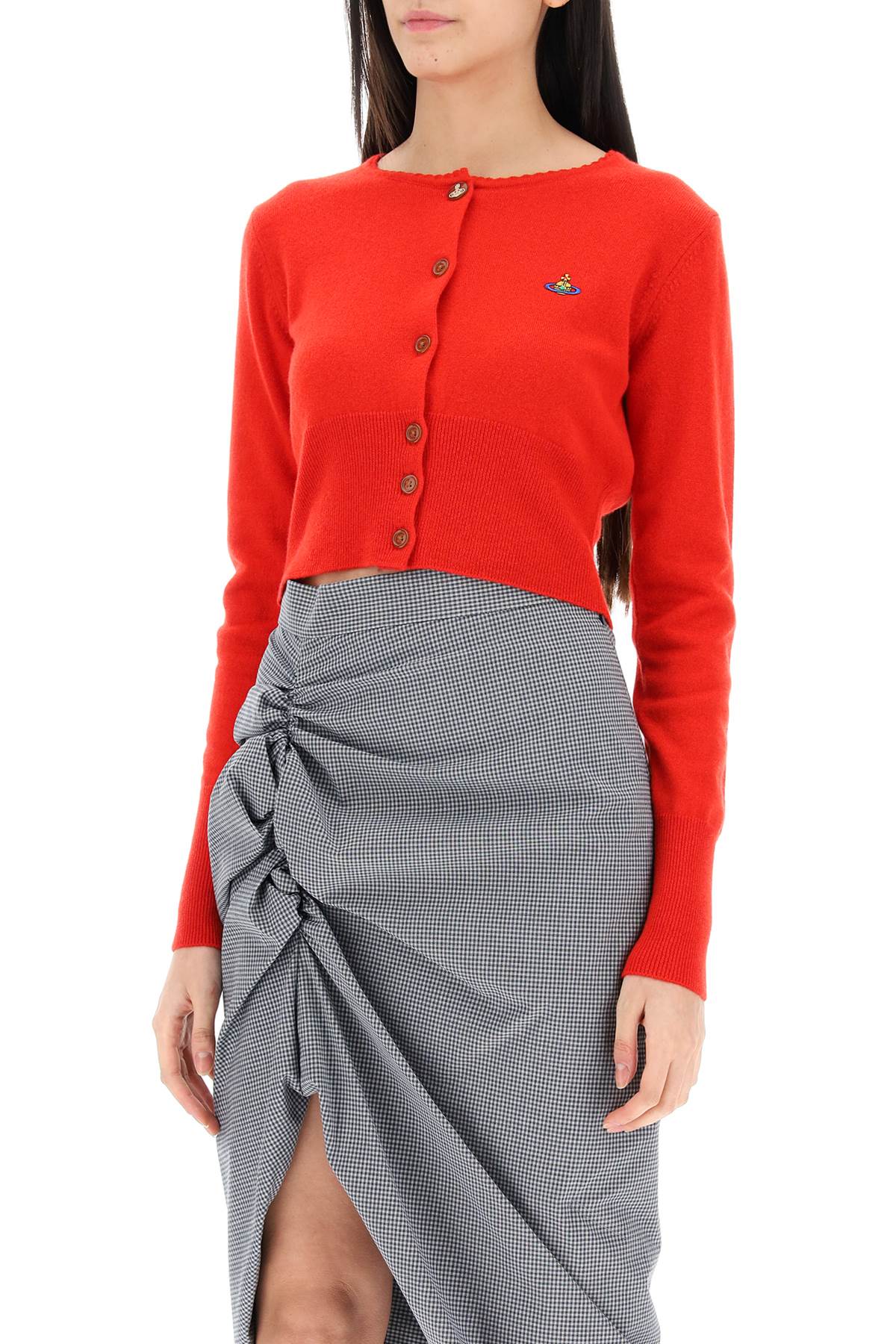 Vivienne westwood bea cropped cardigan