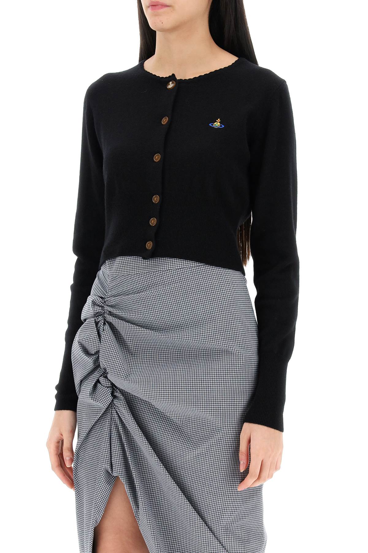 Vivienne westwood bea cropped cardigan