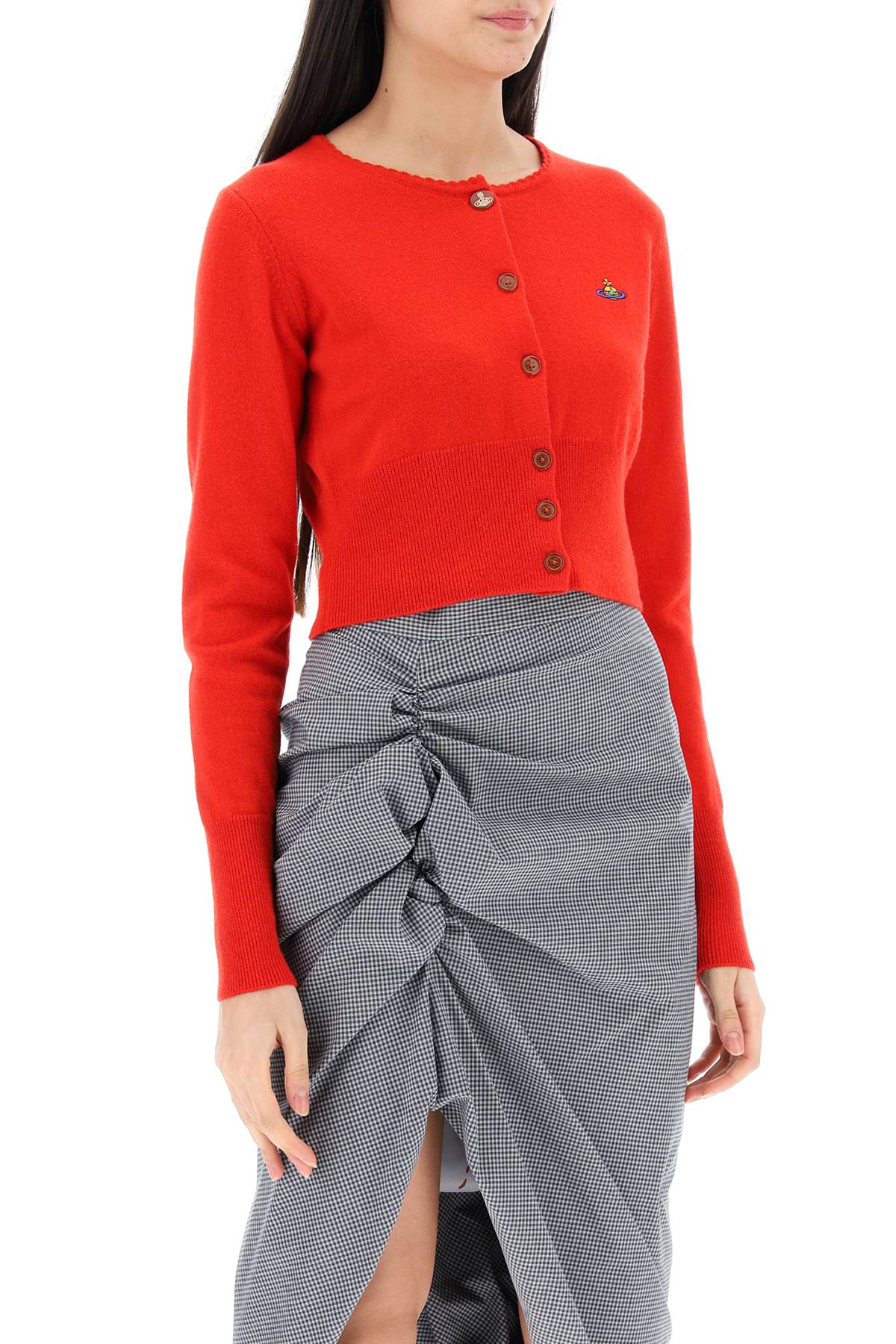 Vivienne westwood bea cropped cardigan