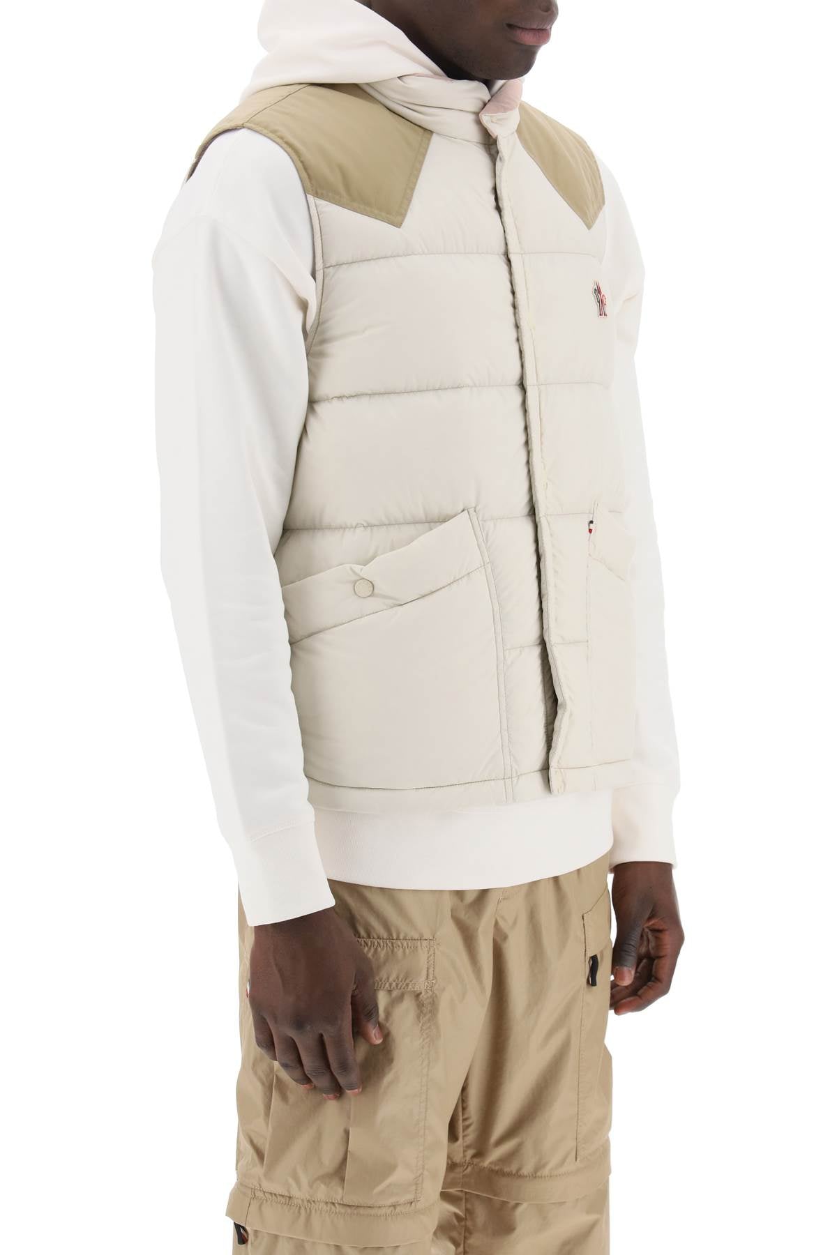 Moncler grenoble veny padded feather vest for