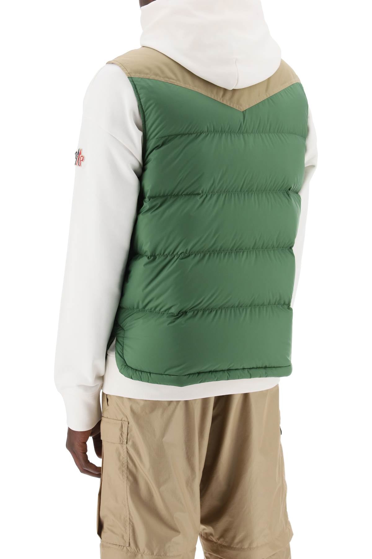 Moncler grenoble veny padded feather vest for