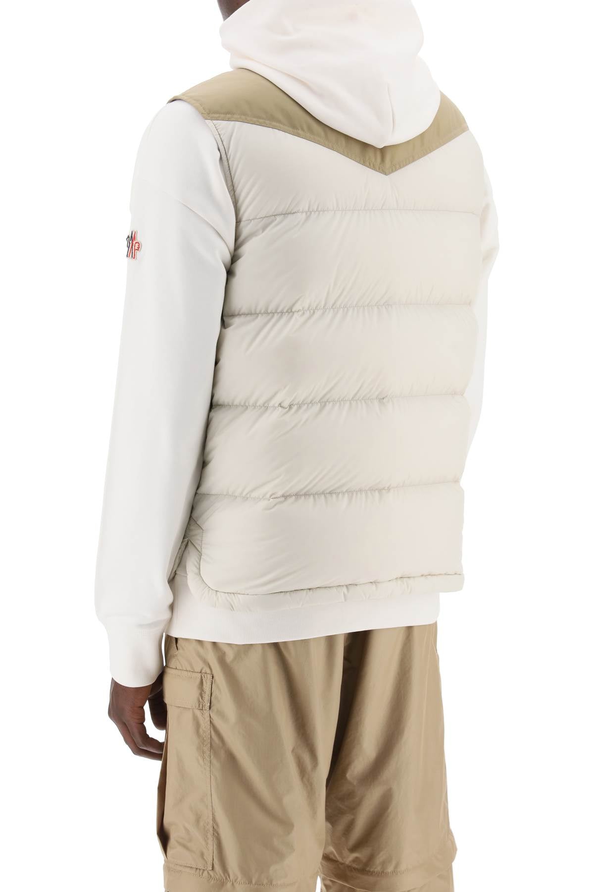 Moncler grenoble veny padded feather vest for