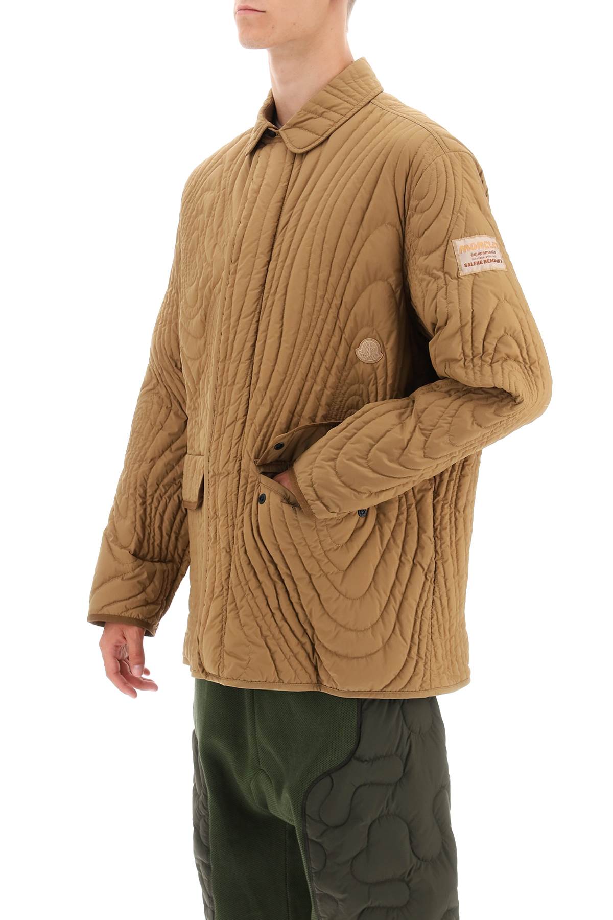 Moncler x salehe bembury harter-heighway quilted jacket