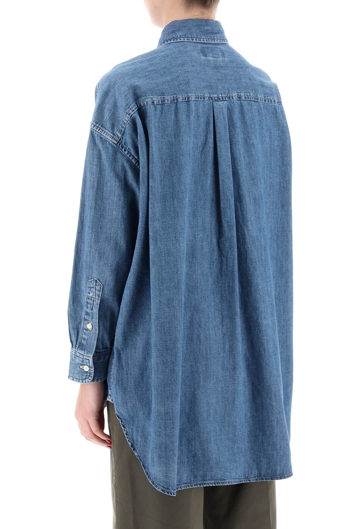 Polo ralph lauren denim oversized shirt for women