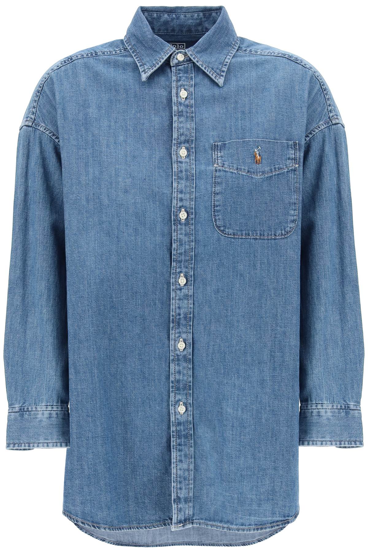 Polo ralph lauren denim oversized shirt for women