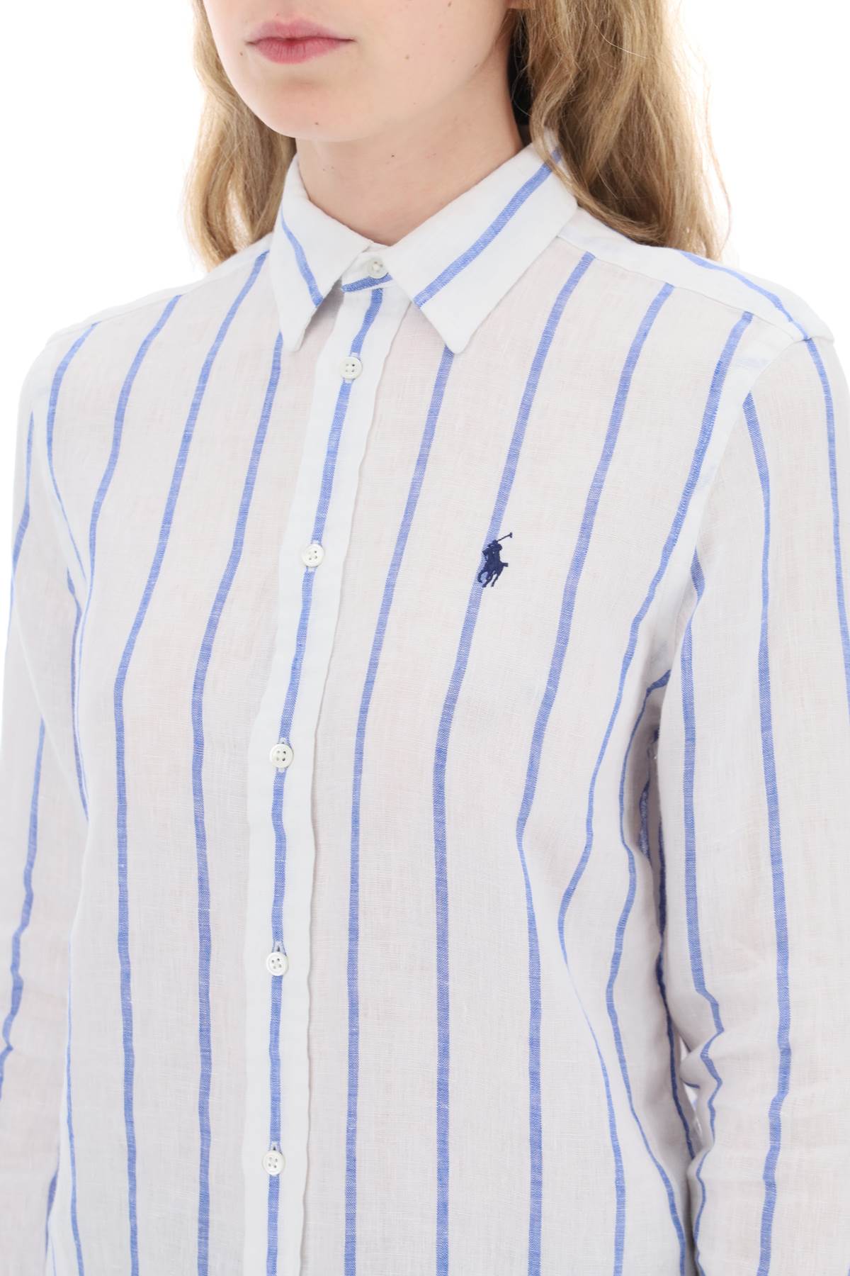 Polo ralph lauren striped linen shirt