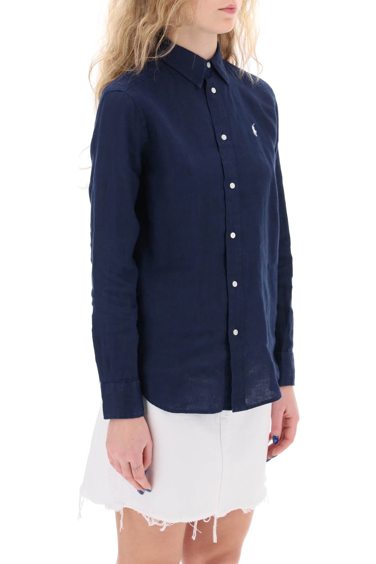 Polo ralph lauren relaxed fit linen shirt