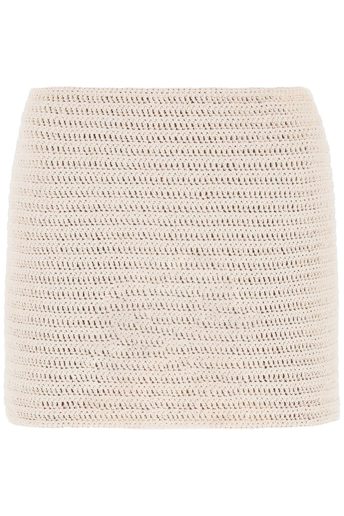 Magda butrym crochet mini skirt