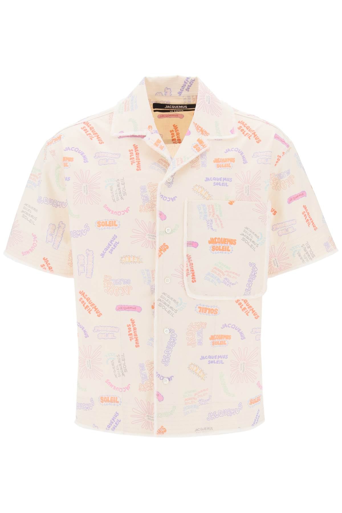 Jacquemus 'la chemise artichaut' short sleeve shirt