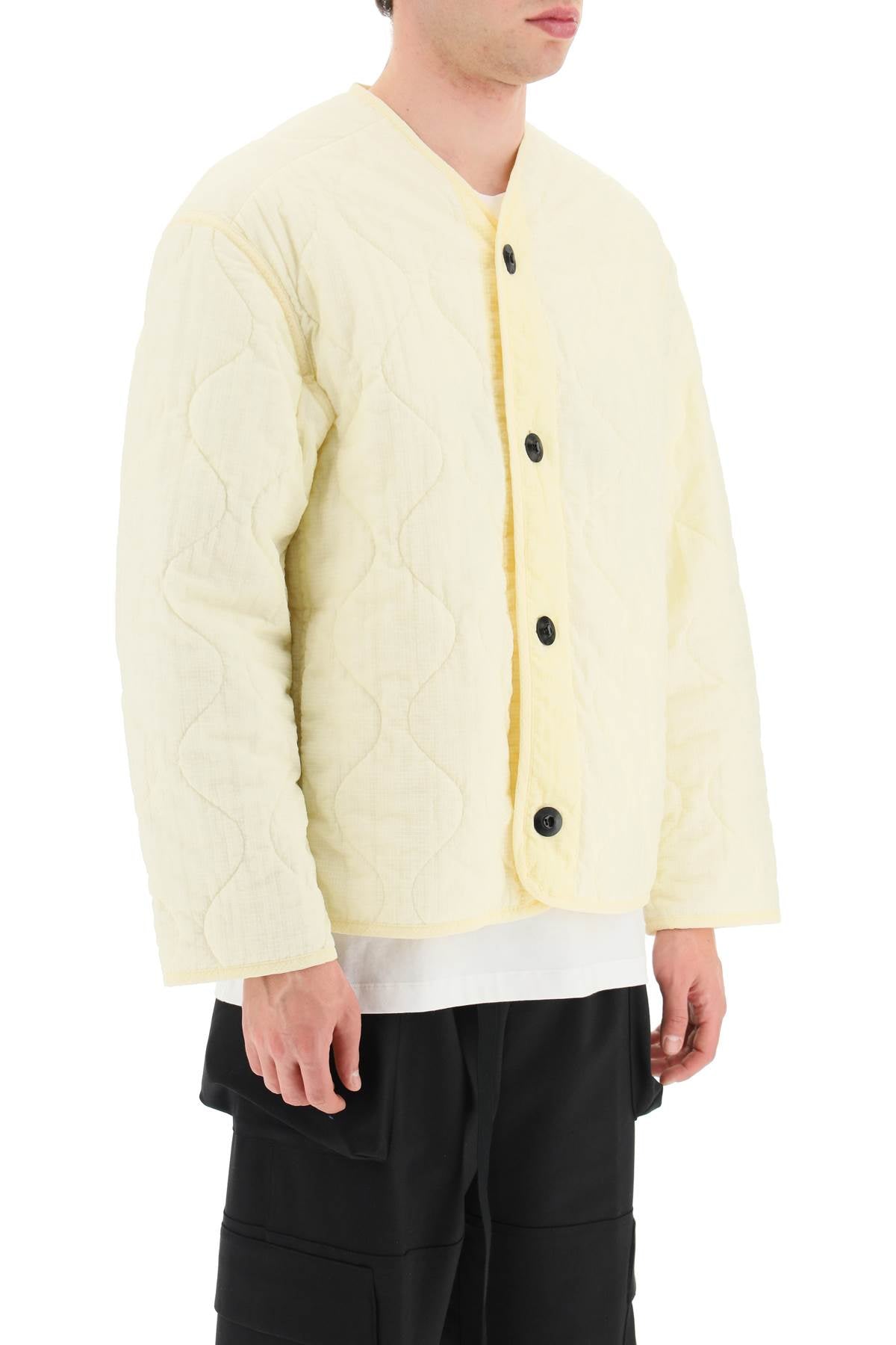 Oamc 'combat liner' quilted ripstop jacket