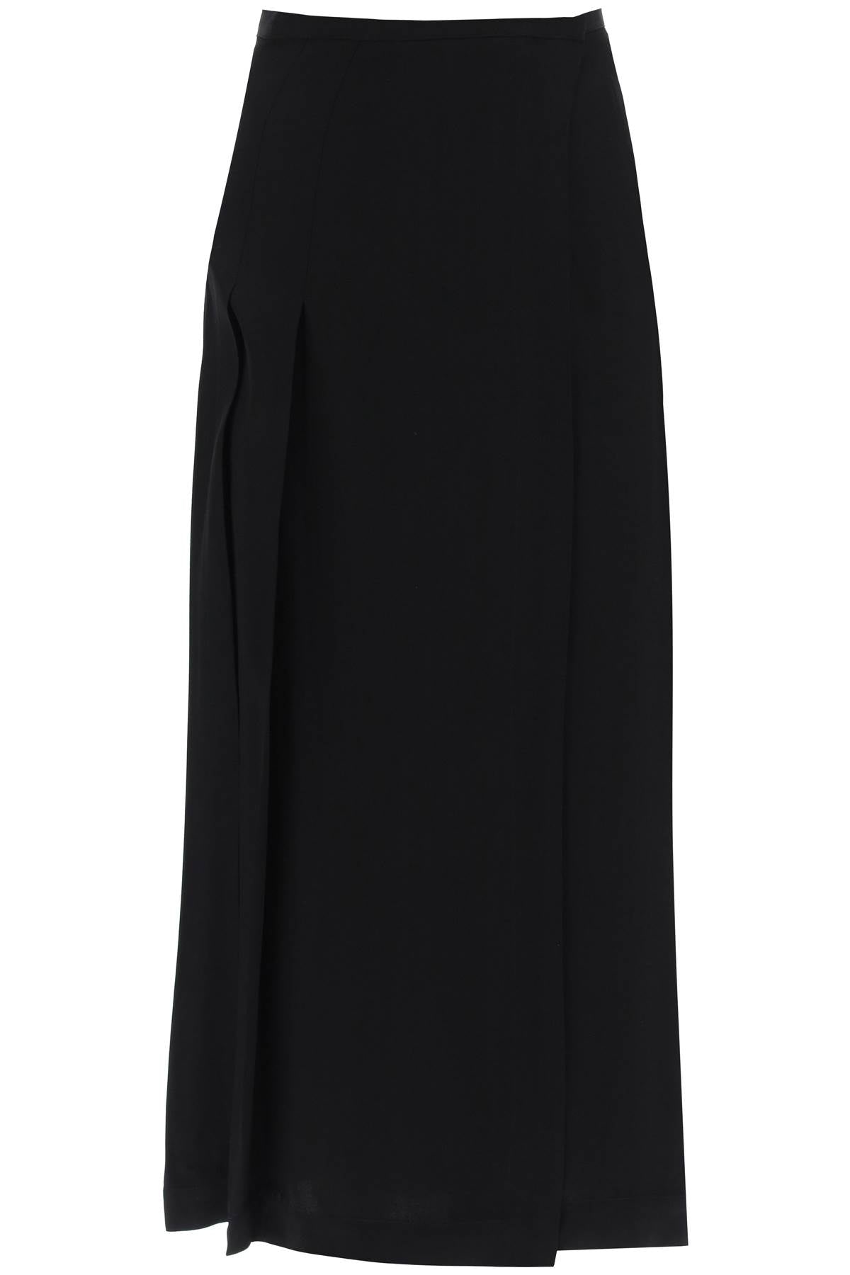 Toteme maxi wrap skirt with pockets