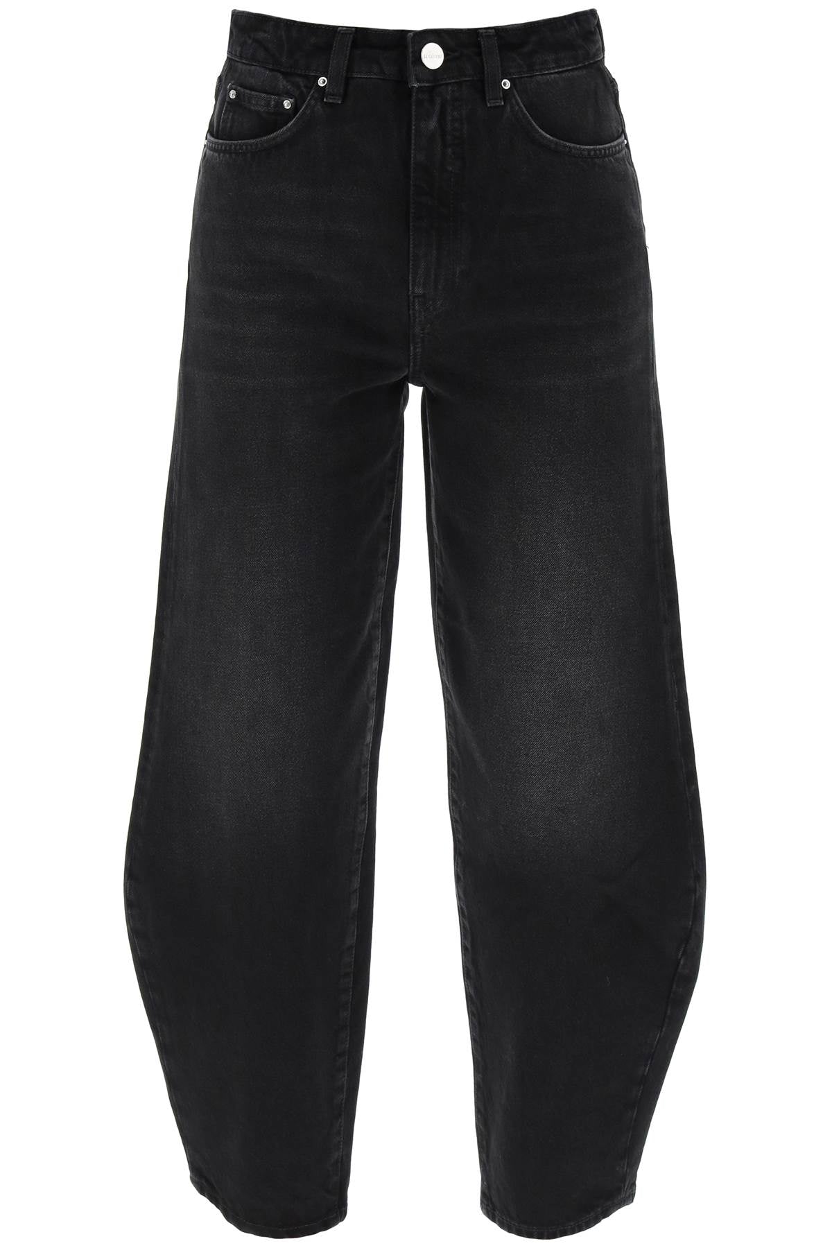 Toteme barrel leg jeans in organic cotton