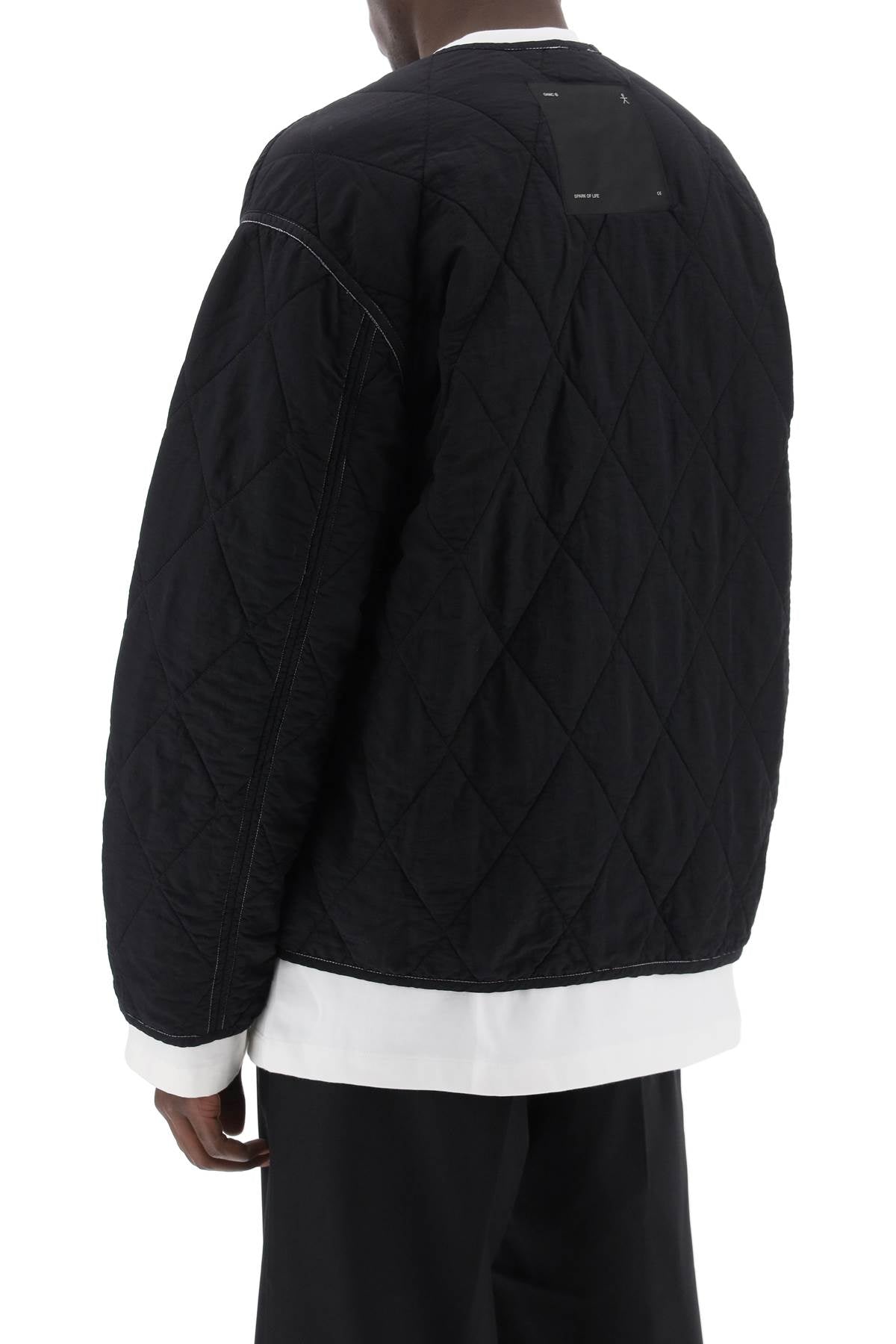 Oamc combat liner quilted jacket