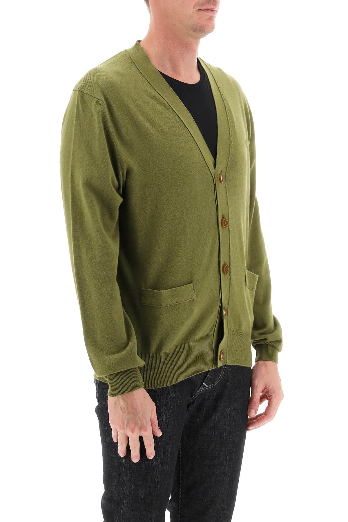 Vivienne westwood cardigan with orb embroidery