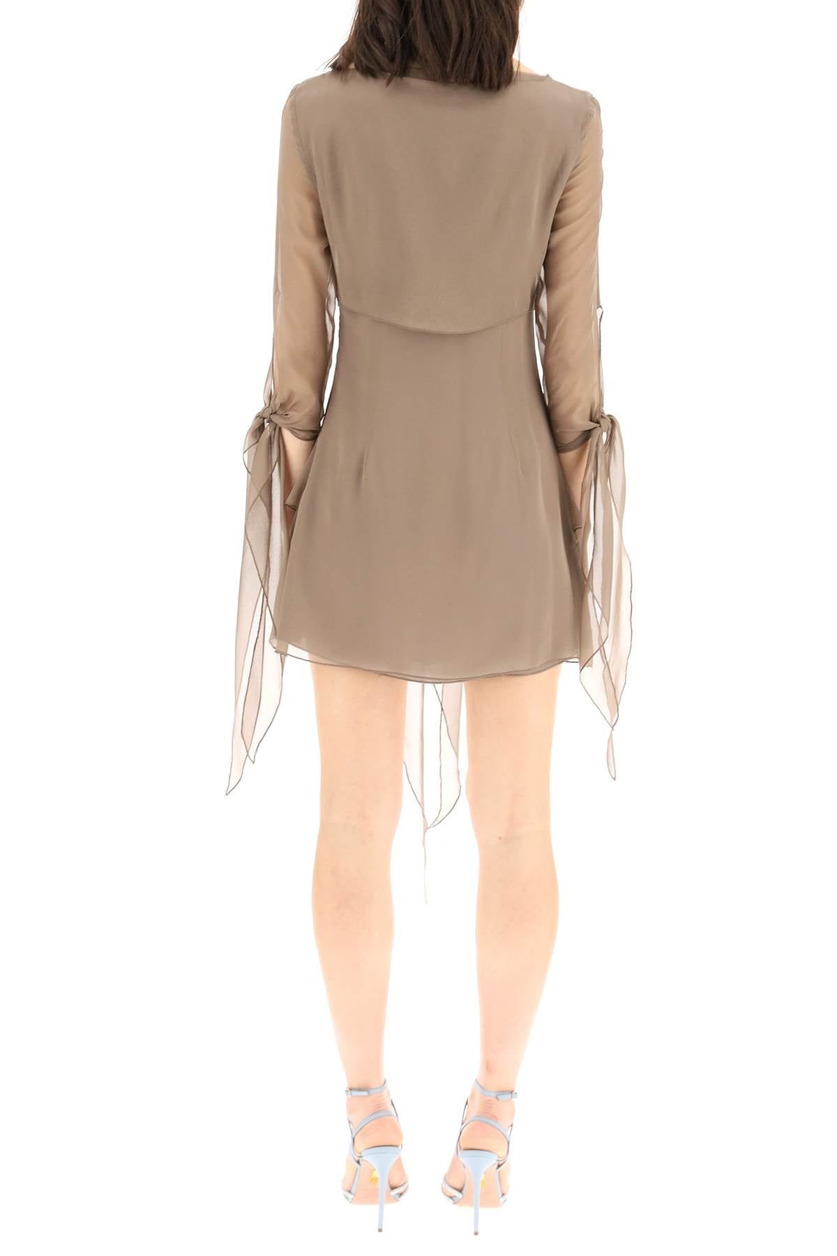 Blumarine chiffon mini dress