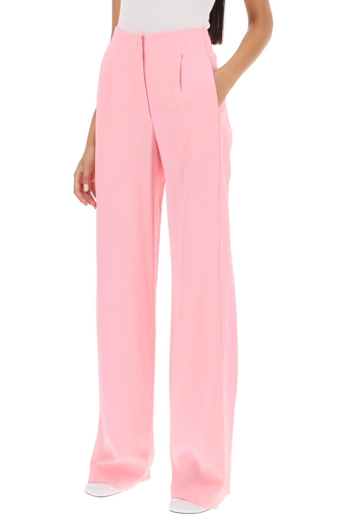 Msgm fluid wide-leg pants