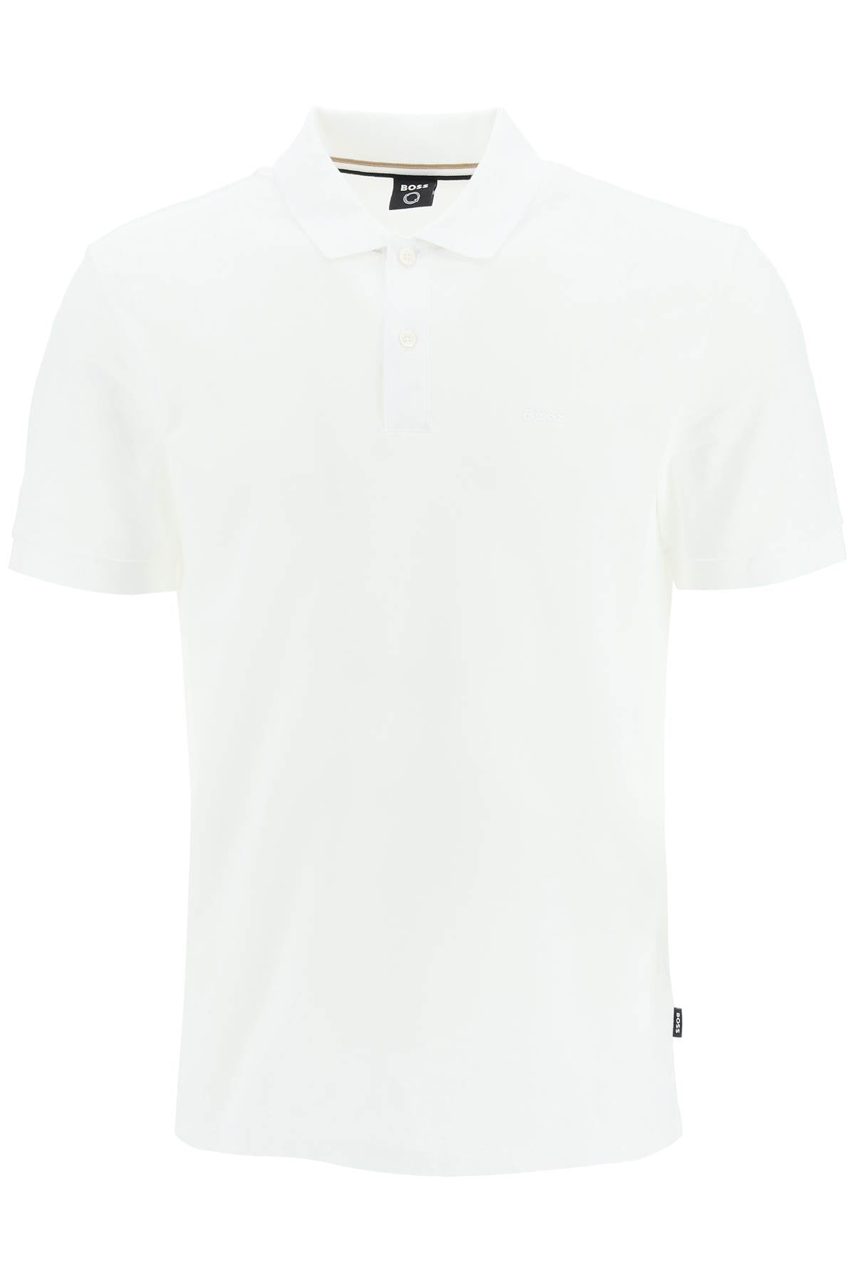 Boss organic cotton pallas polo shirt