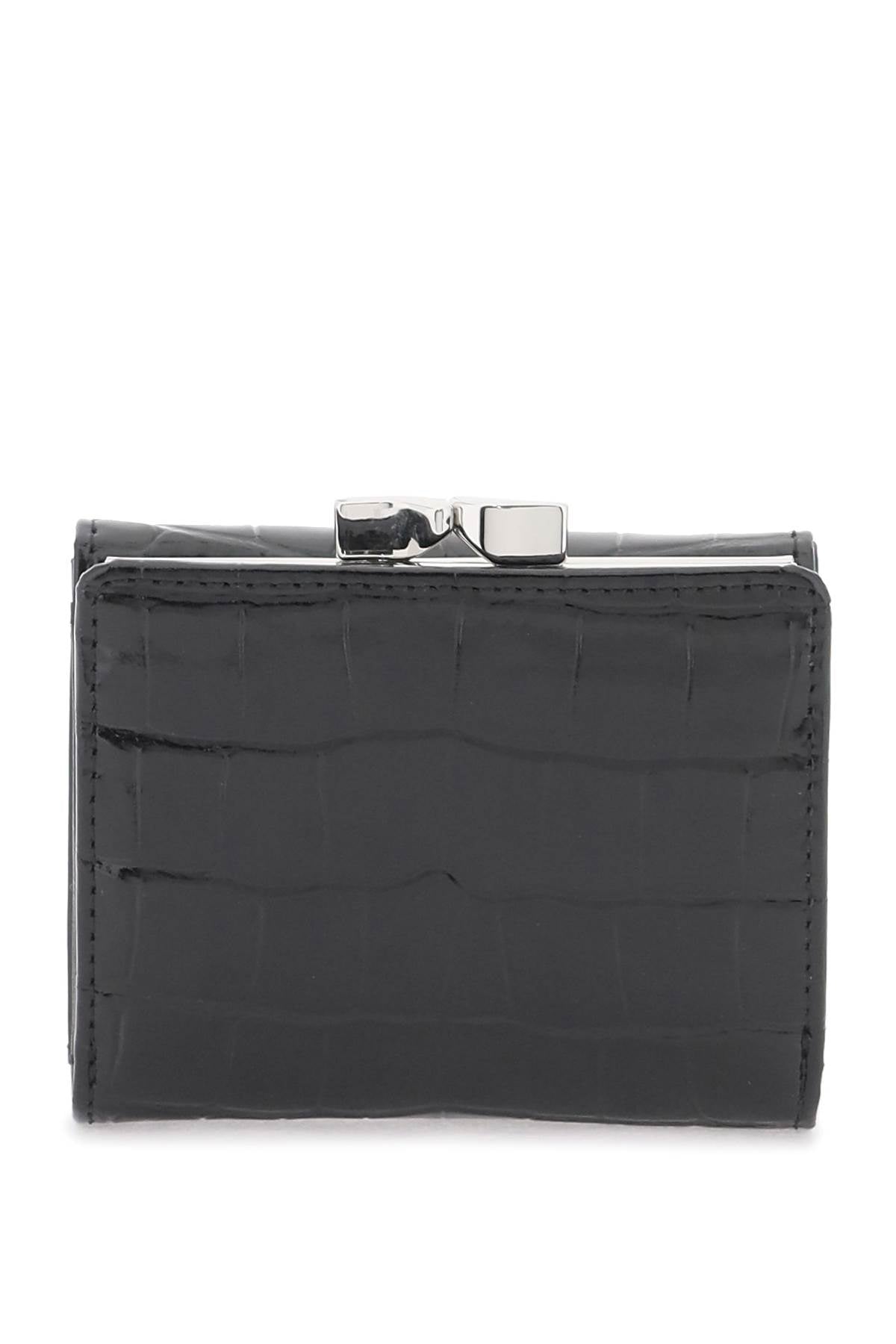 Vivienne westwood croc-embossed leather wallet
